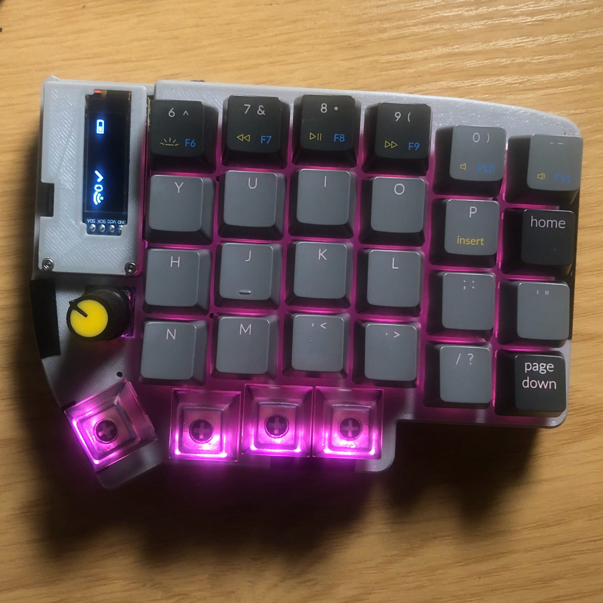 Lily58L - my entry into split keyboards